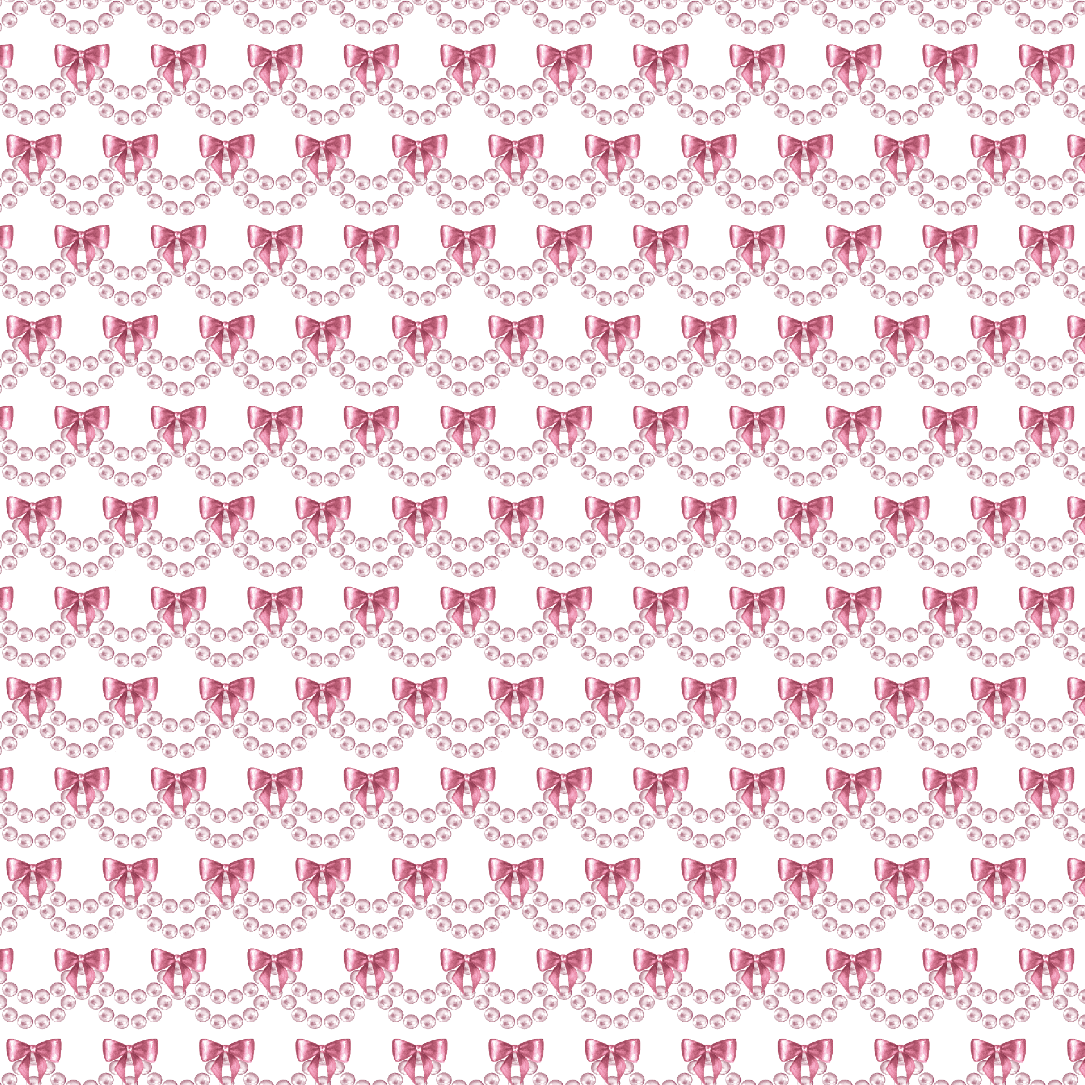 Bows & Pearls Pattern Acrylic Sheets - CMB Pattern Acrylic